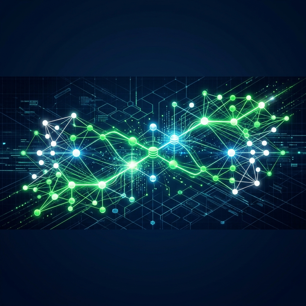 AI Services Network Visualization